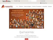 Tablet Screenshot of nasertic.es